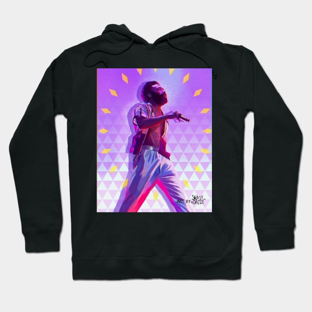 Childish Gambino / Donald Glover Hoodie by snasydazzy